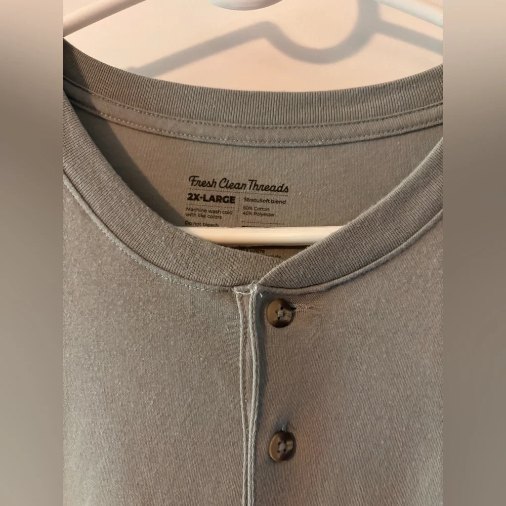 Fresh Clean Threads Henley - Picture 3 of 3